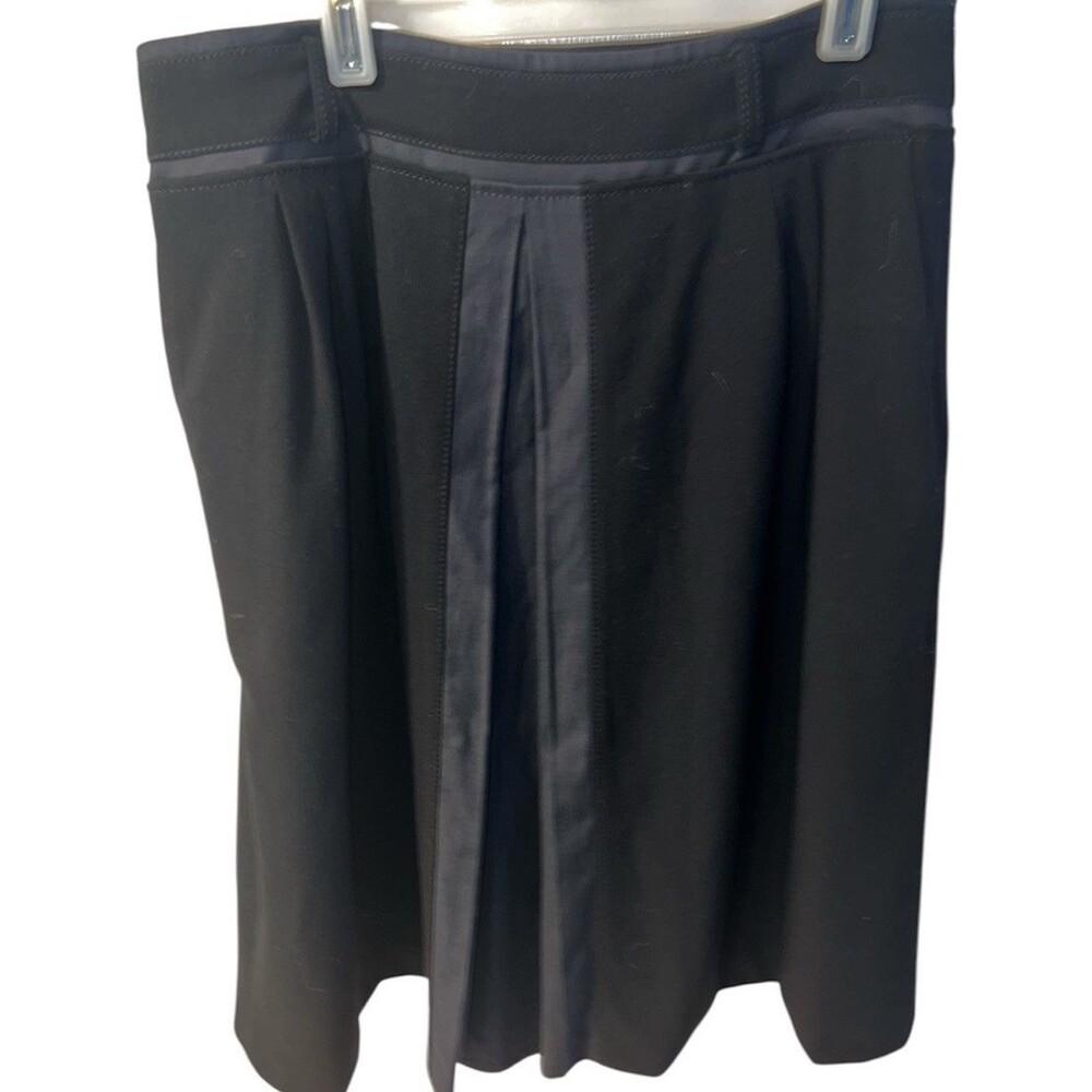Piazza Sempione Skirt Womens 8 Italy Wool Blend capsule Career Timeless *Flaw - Picture 2 of 12
